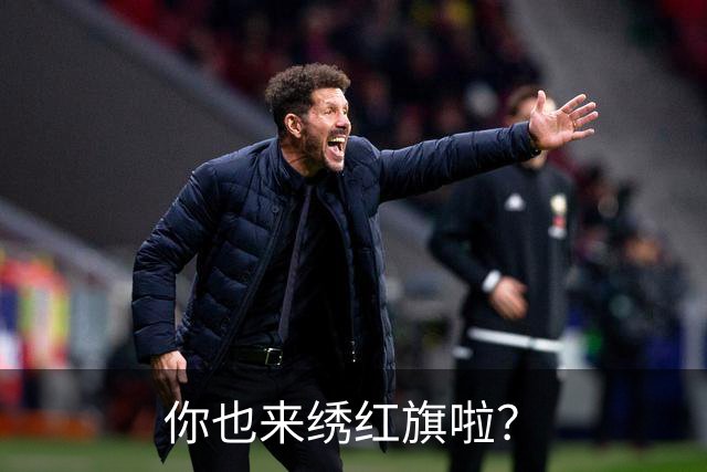 你也来绣红旗啦？